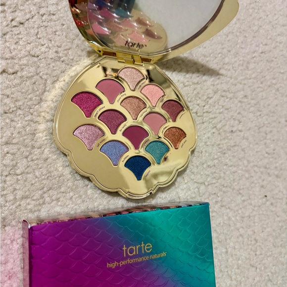 BRAND NEW Tarte Mermaid Eyeshadow Palette with Pink Purple and Blue Hues